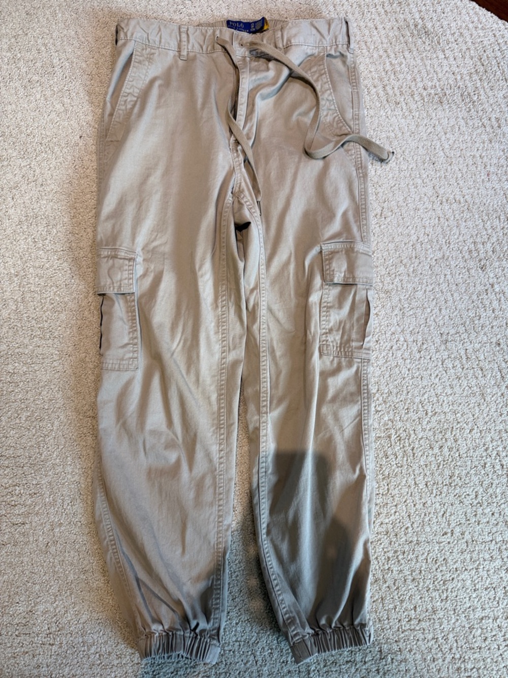 Polo Ralph Lauren Khaki Cargo Jogger Pants